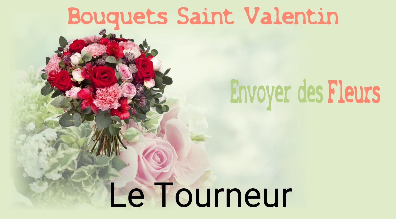 Roses de Saint-Valentin livrées à Le Tourneur